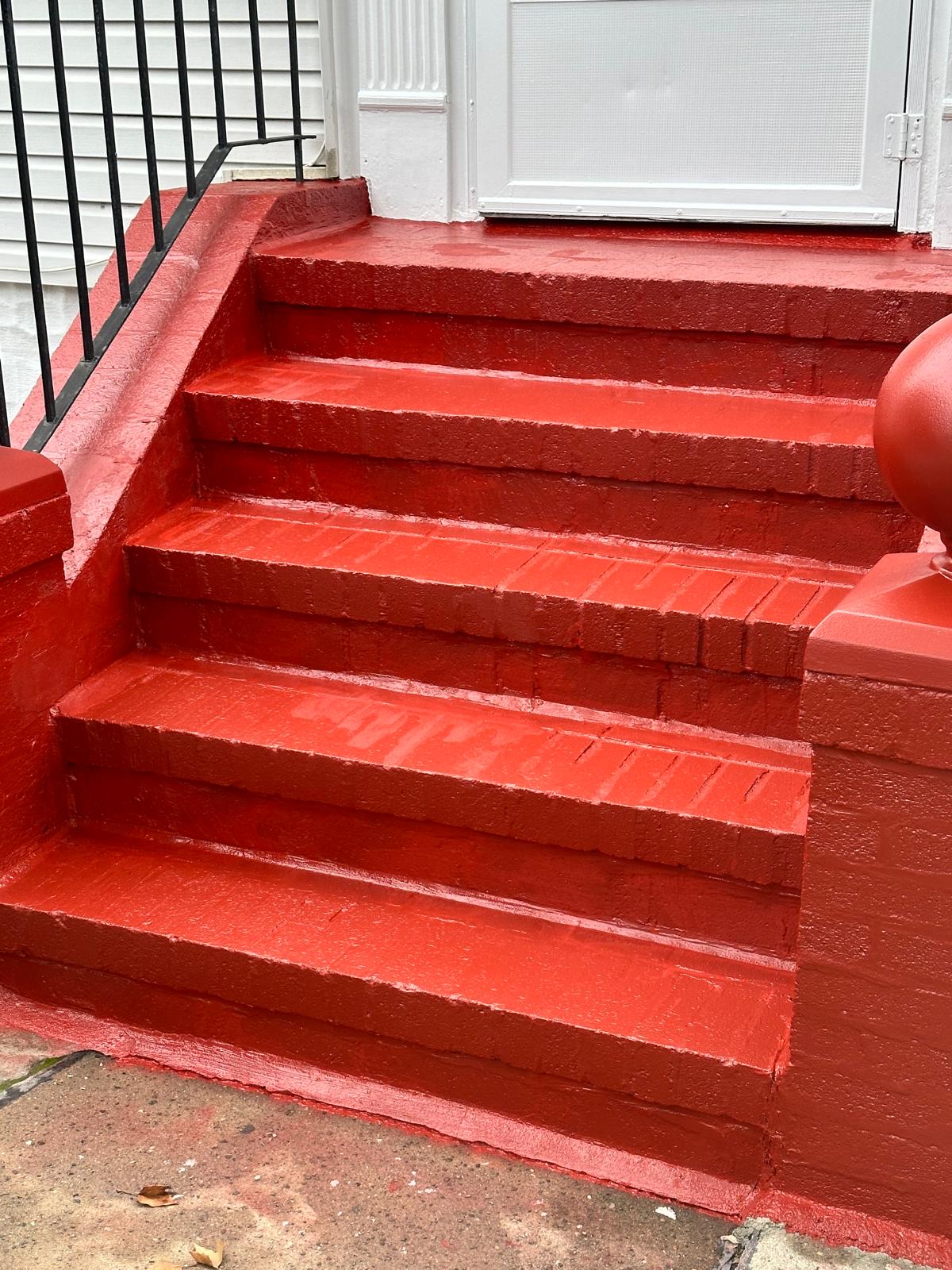 Staircase & marble — Berrios Painting Services project (interior)